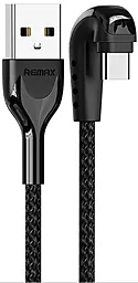 Кабель USB Remax RC-097a Heymanba Series Gaming 3A USB Type-C Cable Black