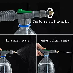 NICHOSI Универсальный садовый распылитель Gardening Watering Sprayer Beverage Bottle  - миниатюра 4
