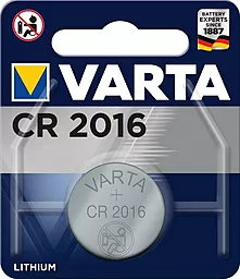 Батарейки Varta CR2016 1 шт. (06016101401) 3 V