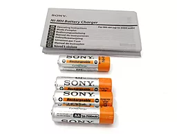Зарядний пристрій Sony Charger 15 min+ 4xAA 2500 mAh - мініатюра 4