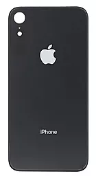 Задняя крышка корпуса Apple iPhone XR (big hole) Black