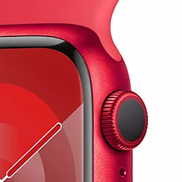 Смарт-часы Apple Watch Series 9 GPS 45mm (PRODUCT)RED Aluminium Case with (PRODUCT)RED Sport Band - M/L (MRXK3QP/A) - миниатюра 3