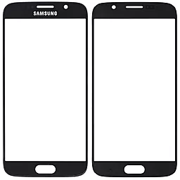 Корпусное стекло дисплея Samsung Galaxy S6 G920F Black