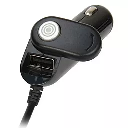 Автомобильное зарядное устройство Henca Micro USB+USB Car Charger (2.4A/12W, 1USB) Black (CC30-M21) - миниатюра 3