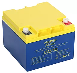 Аккумуляторная батарея NetPRO 12V 26Ah (CS12-26D)