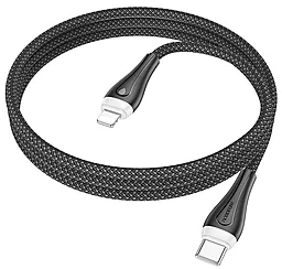 Кабель USB PD Borofone BX100 Advantage 27w 3a USB Type-C - Lightning cable black - миниатюра 3