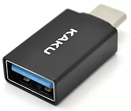 OTG-переходник iKaku YUNDI Series KSC-532 M-F USB Type-C -> USB-A 3.0 Black - миниатюра 3