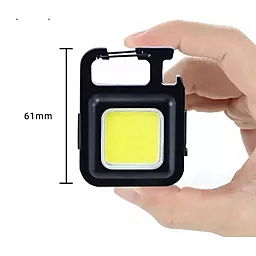 Фонарик NICHOSI F04 Portable Mini Flashlight LED - миниатюра 3