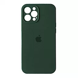 Чехол Silicone Case Full для Apple iPhone 13 Pro Dark green