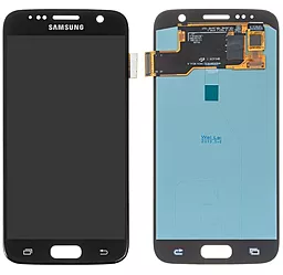 Дисплей Samsung Galaxy S7 G930 з тачскріном, (OLED), Black