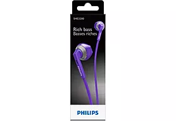 Наушники Philips SHE3200PP Purple - миниатюра 4