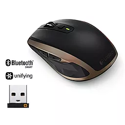 Комп'ютерна мишка Logitech MX Anywhere 2 (910-004374) Black - мініатюра 4