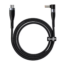 Кабель USB Baseus Zinc Type-C to DC Round Port Magnetic Cable 100W 2м Black - миниатюра 5