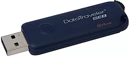 Флешка Kingston 64GB DT SE 8 USB 2.0 (DTSE8/64GB) Blue - мініатюра 3