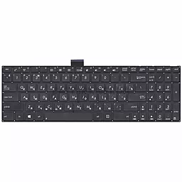 Клавиатура для ноутбука Asus X502 без рамки горизонтальный энтер черная - миниатюра 2