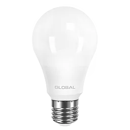 Светодиодная лампа Global А60 8W Е27 AL теплый свет (1-GBL-161) - миниатюра 2