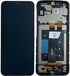 Дисплей Samsung Galaxy A14 5G A146P с тачскрином и рамкой, оригинал, Black