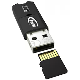 Флешка Team 8GB M141 Black USB 2.0 OTG (TUSDH8GCL1036) - миниатюра 4