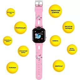 Смарт-часы Aura A3 WI-FI Pink (KWAA3P) - миниатюра 4