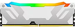 Оперативная память Kingston Fury 32 GB DDR5 6000 MHz Renegade RGB White/Silver (KF560C32RWA-32) - миниатюра 3