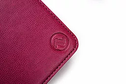 Чехол для планшета Tuff-Luv Manhattan Leather Case Cover with Sleep Function for Apple iPad Mini Navy/Berry Pink (I7_22) - миниатюра 7