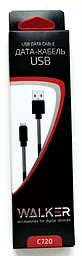 Кабель USB Walker C720 Lightning Cable White