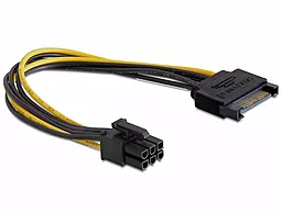 Кабель живлення внутрішній для PCI express Cablexpert SATA-6-pin (CC-PSU-SATA)