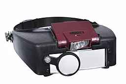 Лупа бинокулярная (налобная) Magnifier 81007-А 10х - миниатюра 3