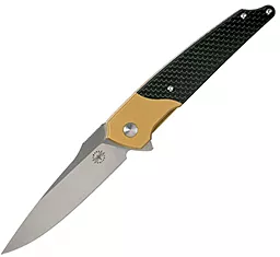 Нож Amare Knives Pocket Peak Folder (201802) золотой