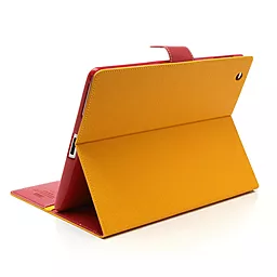 Чехол для планшета Mercury Fancy Diary Series Apple iPad 2, iPad 3, iPad 4 Yellow - Crimson - миниатюра 2