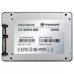Накопичувач SSD Transcend SSD360 Premium 128 GB (TS128GSSD360S) - мініатюра 2