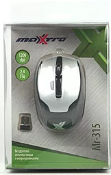 Компьютерная мышка Maxxtro Mr-315 Silver - миниатюра 4