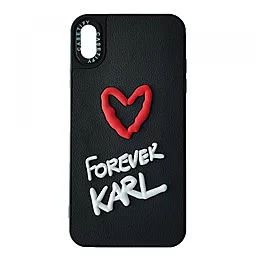 Чохол Karl Lagerfeld для Apple iPhone X/XS  Black №8