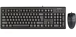 Комплект (клавиатура+мышка) A4Tech (KM-72620D) Black - миниатюра 2