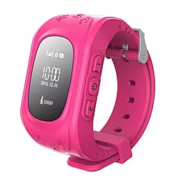 Смарт-часы Smart Baby W5 (Q50) c GPS трекером для приложения WhereYouGo Pink - миниатюра 2