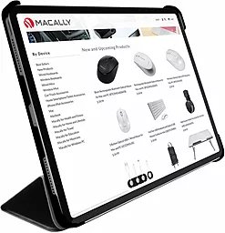 Чехол для планшета Macally Protective для Apple iPad Air 10.9" 2020, 2022, iPad Pro 11" 2018  Black (BSTANDPRO4S-B) - миниатюра 5