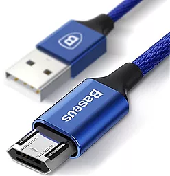 Кабель USB Baseus Yiven 1.5M micro USB Cable Blue (CAMYW-B13) - миниатюра 2