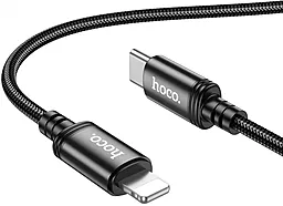 Кабель USB PD Hoco X89 Wind 20W USB Type-C - Lightning Cable Black
