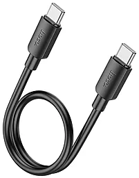 Кабель USB PD Hoco X96 Hyper 60w 3a 0.25m USB Type-C - Type-C cable black  - миниатюра 2
