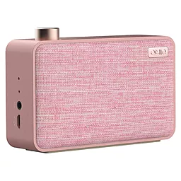 Колонки акустические EMIE Bluetooth Speaker Canvas Pink - миниатюра 2