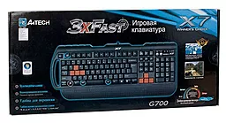 Клавіатура A4Tech X7-G700 PS/2 Black - мініатюра 4