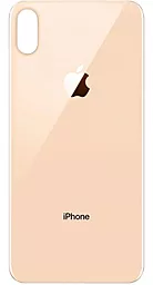 Задняя крышка корпуса Apple iPhone XS Max (big hole) Gold