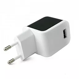 Мережевий зарядний пристрій ExtraDigital 2.4a home charger black (CUE1525)