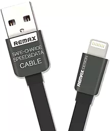 Кабель USB Remax Kingkong Lightning Cable Black (RC-015i) - миниатюра 2