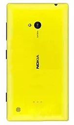 Задняя крышка корпуса Nokia Lumia 720 (RM-885) Original Yellow