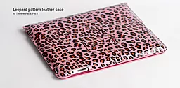 Чохол для планшету Hoco Leopard pattern case for iPad 2/3/4 Pink - мініатюра 3