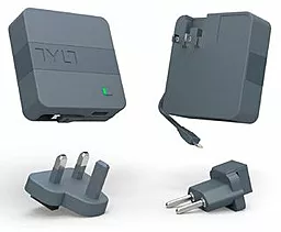 Повербанк TYLT Energi 6K+ Smart Travel Charger + PowerBank 6000mAh with Lightning cable Gray (IP5NRG6TCGY-EUK) - мініатюра 4