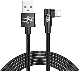 Кабель USB Baseus MVP Elbow 2M Lightning Cable Black (CALMVP-A01) - миниатюра 2