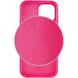 Чехол Silicone Case Full для Apple iPhone 15 Barbie Pink - миниатюра 3