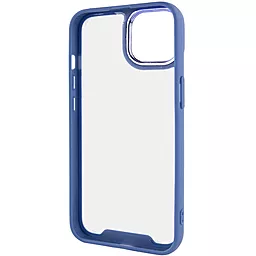 Чехол Epik TPU+PC Lyon Case для Apple iPhone 13 (6.1")  Blue - миниатюра 3